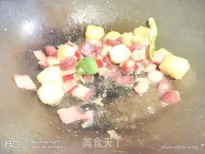 Make Cream peppers, tofu step 1