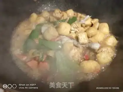 Make Cream peppers, tofu step 6