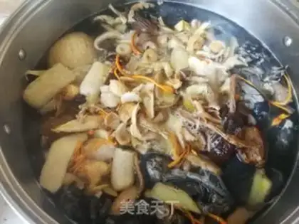 Make The chicken soup step 10