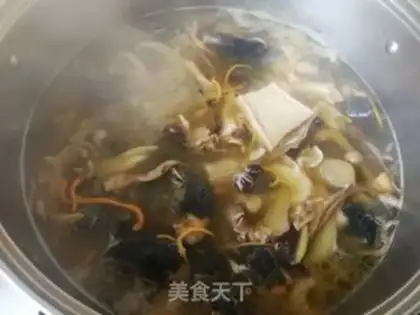 Make The chicken soup step 12