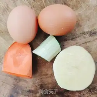 Make A thick egg burn step 0