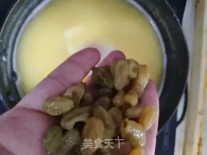 Make raisin corn paste step 5
