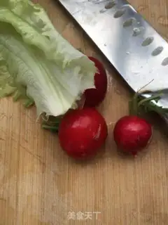 Make Puffed meat salad step 0