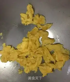 Make Three pieces of powder step 8