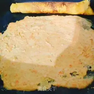 Make A thick egg burn step 7