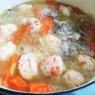 Make Fishball pelvis carrot soup step 8