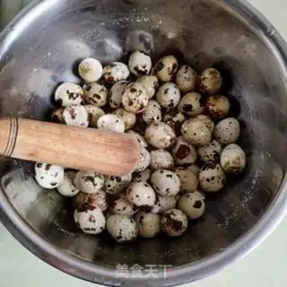 Make Five quail eggs step 2