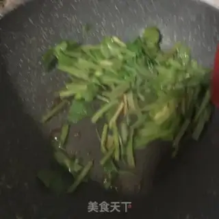 Make Celery fried goose eggs step 6