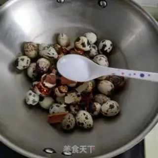 Make Five quail eggs step 4