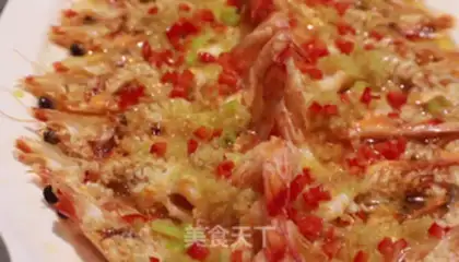 Make Garlic back shrimp step 8