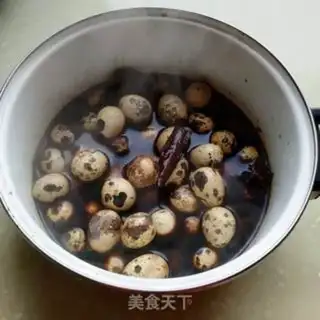Make Five quail eggs step 6