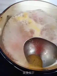 Make Skinny meat soup for shrimp skin fans step 4