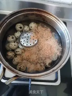 Make Tiger-skind quail eggs step 1