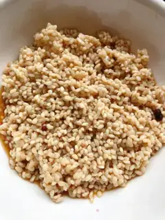 Make Red sugar rice step 3