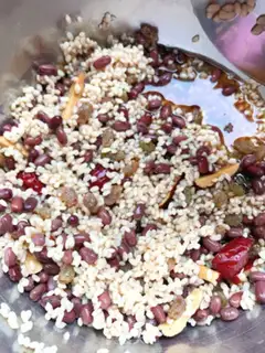 Make Red sugar rice step 6