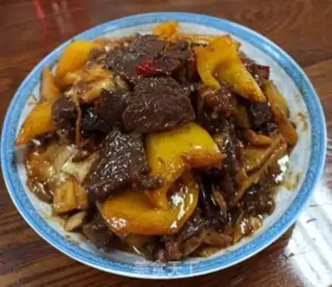Make Pepper sauce and beef step 9