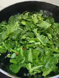 Make Clear the oily moss step 4