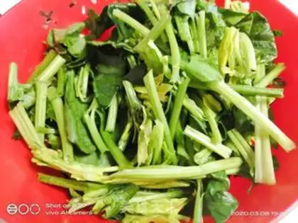 Make Sausage spinach step 0