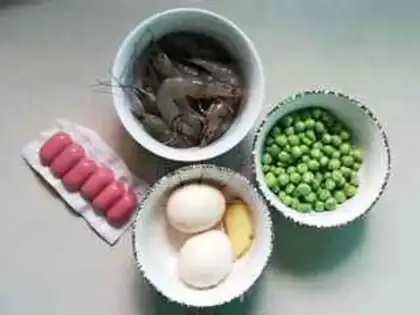 Make Peas shrimp step 0