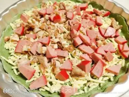 Make Squirty chicken pizza step 11