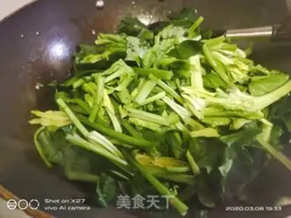 Make Sausage spinach step 4