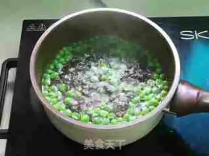 Make Peas shrimp step 3