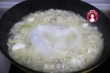 Make Pork sour fan fishballs step 7