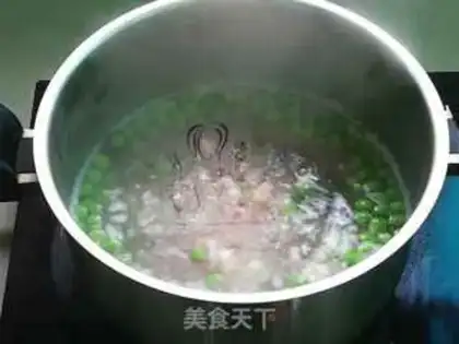 Make Peas shrimp step 4