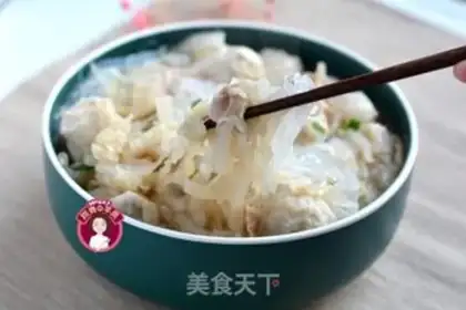Make Pork sour fan fishballs step 8