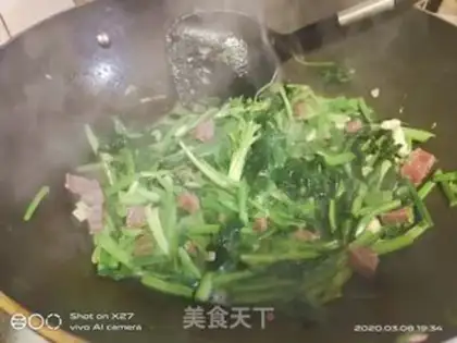 Make Sausage spinach step 7
