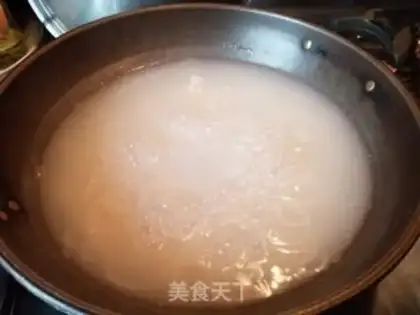 Make Chickenball shrimp powder step 4