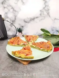 Make Squirty chicken pizza step 16