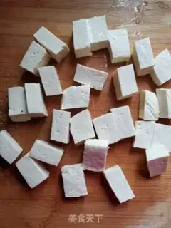 Make Cream and tofu step 1