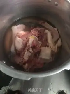 Make Carrot corn, ginger and chicken soup step 4