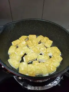 Make Cream and tofu step 4