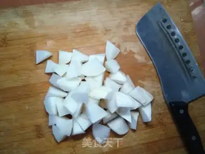 Make Beef radish step 1