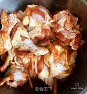Make KFC CHILI FRIED CHICKEN step 1