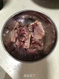 Make A duck with sour fan soup step 2
