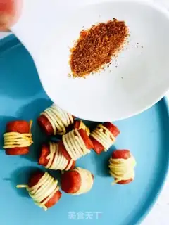 Make Goldy ham sausage step 5