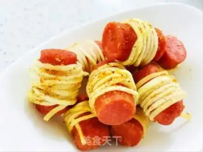 Make Goldy ham sausage step 6
