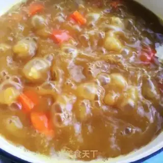 Make Curry potatoes for shrimp step 10