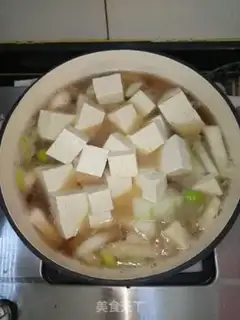 Make Tofu soup step 4
