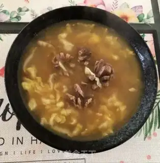 Make A duck with sour fan soup step 16