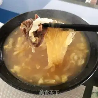 Make A duck with sour fan soup step 17