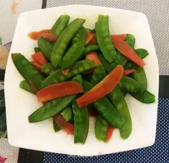 Make Carrot clears Dutch beans step 7