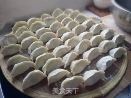 Make Pork dumplings step 12