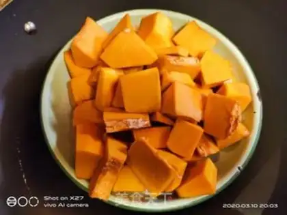 Make Perfect pumpkin pie step 1