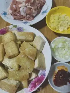 Make Fried tofu step 1