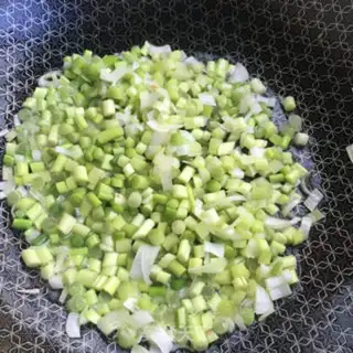 Make Curry egg fried rice step 5