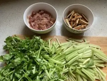 Make Celery fragrance step 1